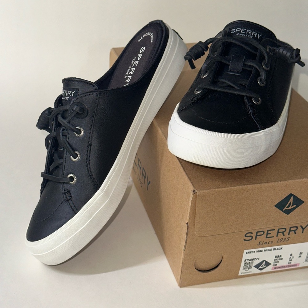 New Sperry Crest Vibe Mules